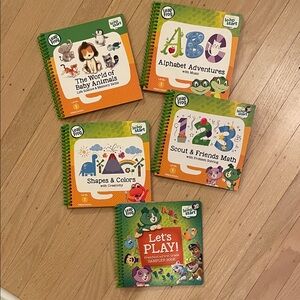 Leap Frog Leap Start Pre-school 4-in-1 activity set book bundle